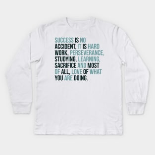inspirational quote Kids Long Sleeve T-Shirt
